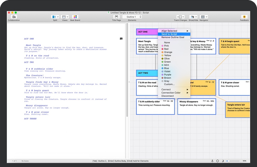 Final Draft for Mac 剧本编写软件