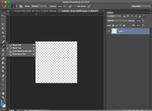 Photoshop铅笔工具 Photoshop铅笔工具