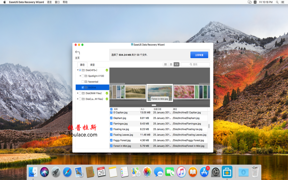EaseUS Data Recovery Wizard Pro for Mac 11.0 数据恢复软件 中文破解版下载