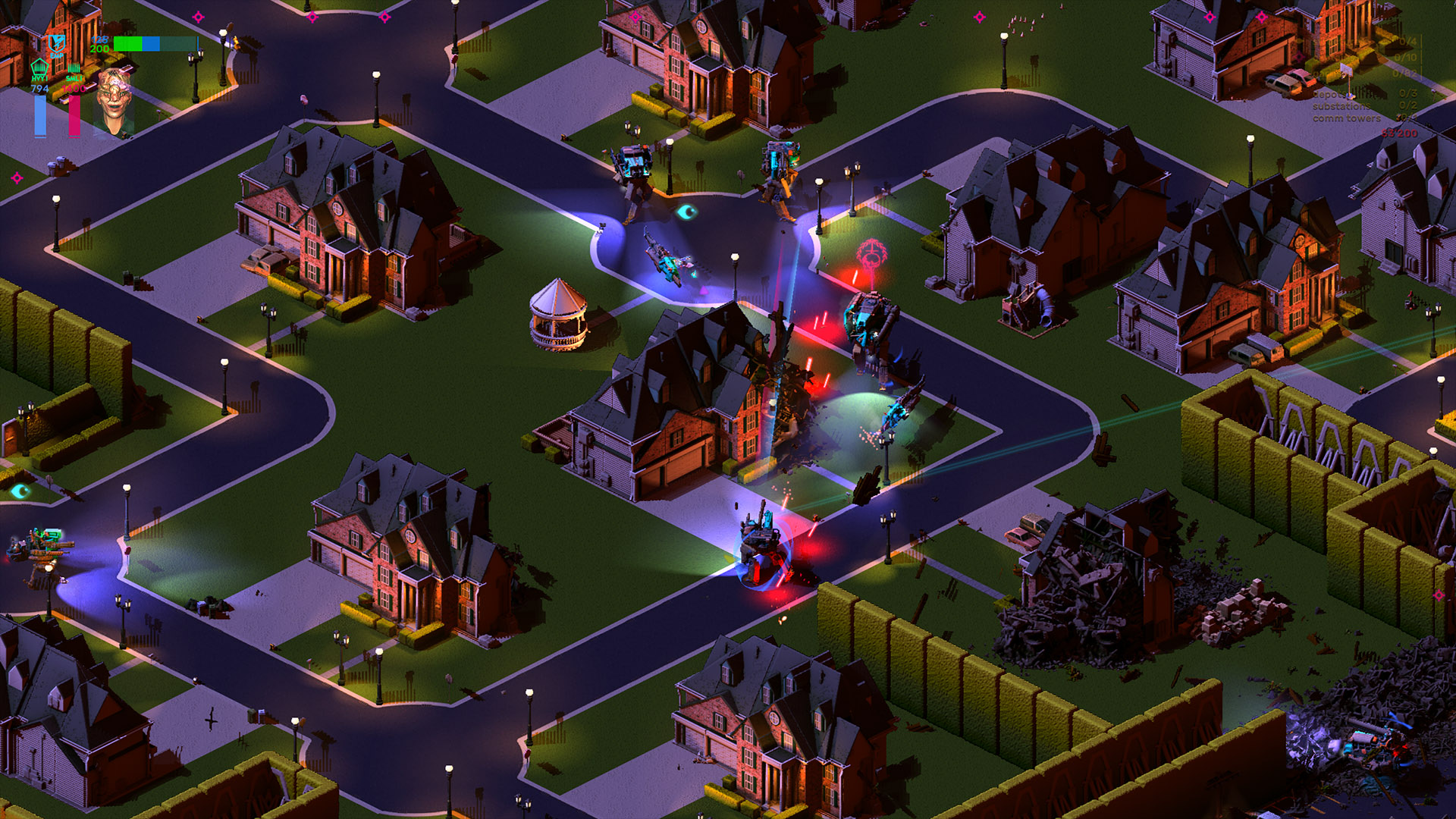 战团装甲 Brigador: Up-Armored Edition for Mac 复古风机甲射击游戏