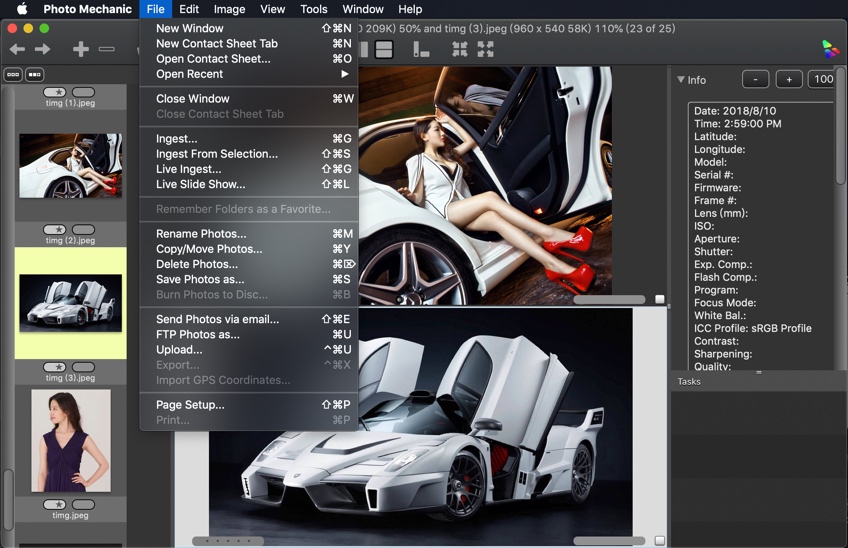 Photo Mechanic 6 for Mac v6.0 数码相机图像浏览器 破解版下载