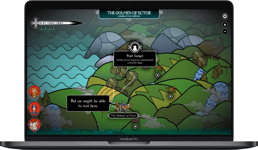 Pendragon for Mac 苹果电脑回合制冒险策略RPG 破解版下载