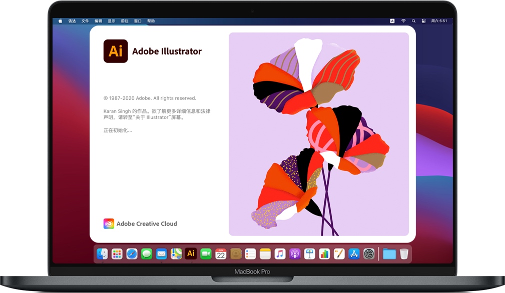 Mac Illustrator 2020 苹果电脑Ai矢量图设计软件 中文破解版下载