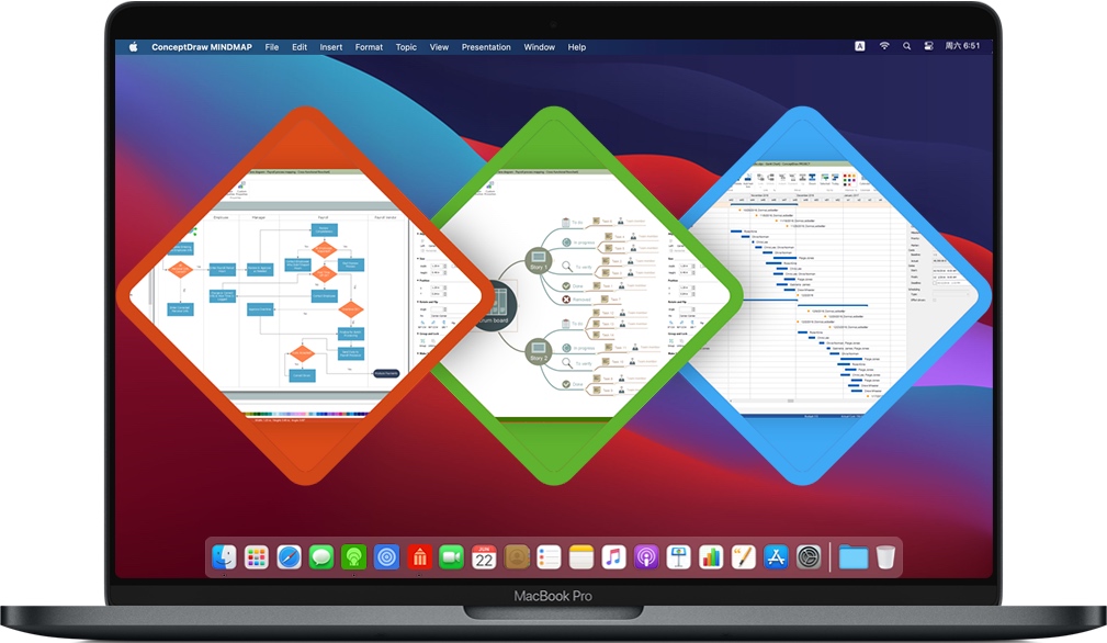 Mac ConceptDraw Office 7.0.0.1 流程图思维导图软件 破解版下载