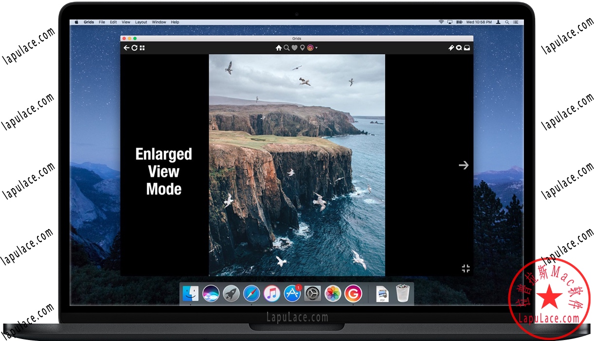 Mac Grids 苹果电脑Instagram桌面客户端 中文破解版下载