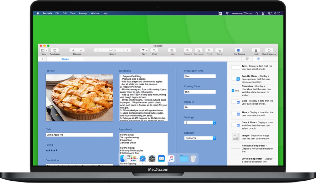Records for Mac v1.6.12 苹果电脑个人数据管理软件 破解版下载