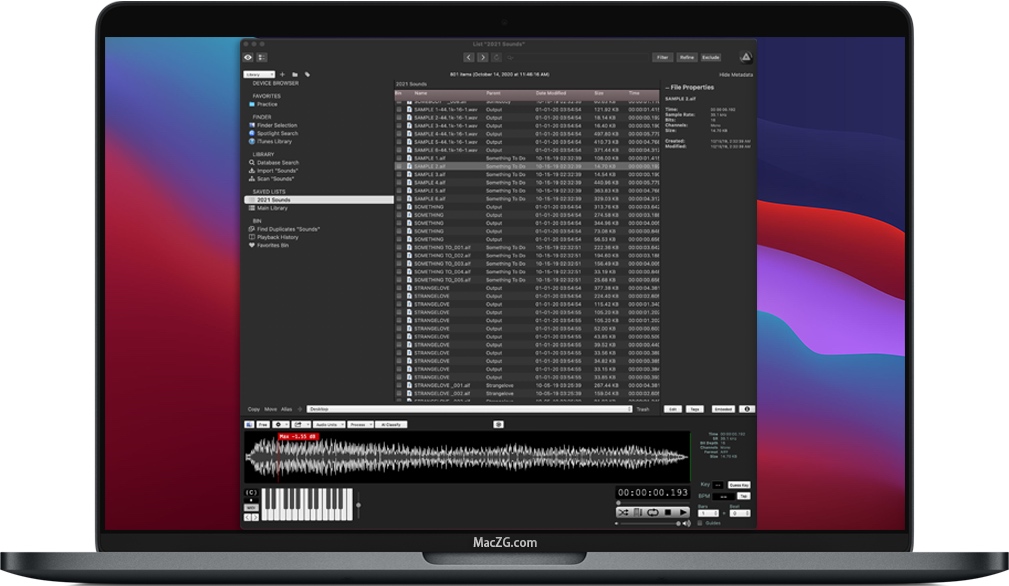 AudioFinder for Mac 苹果电脑音频库和生产基站 破解版下载
