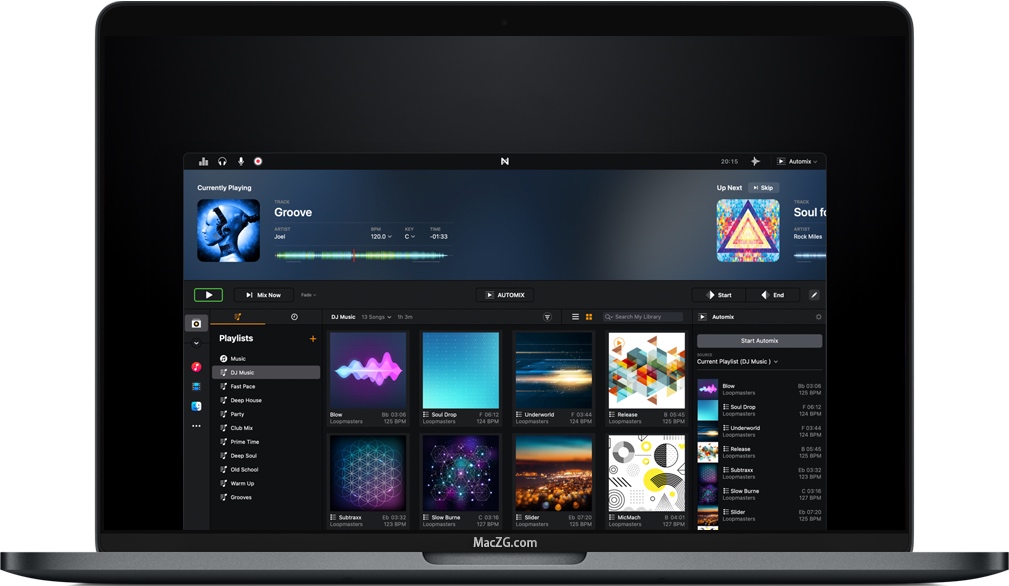 djay Pro AI for macOS 苹果电脑智能DJ打碟软件 破解版下载