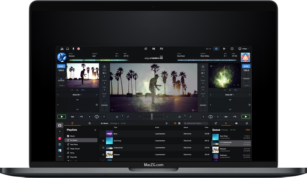djay Pro AI for macOS 苹果电脑智能DJ打碟软件 破解版下载