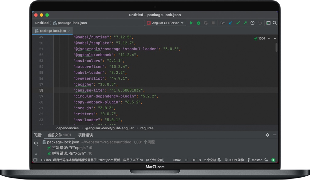 WebStorm for Mac v2020 Web前端开发程序 中文汉化版下载