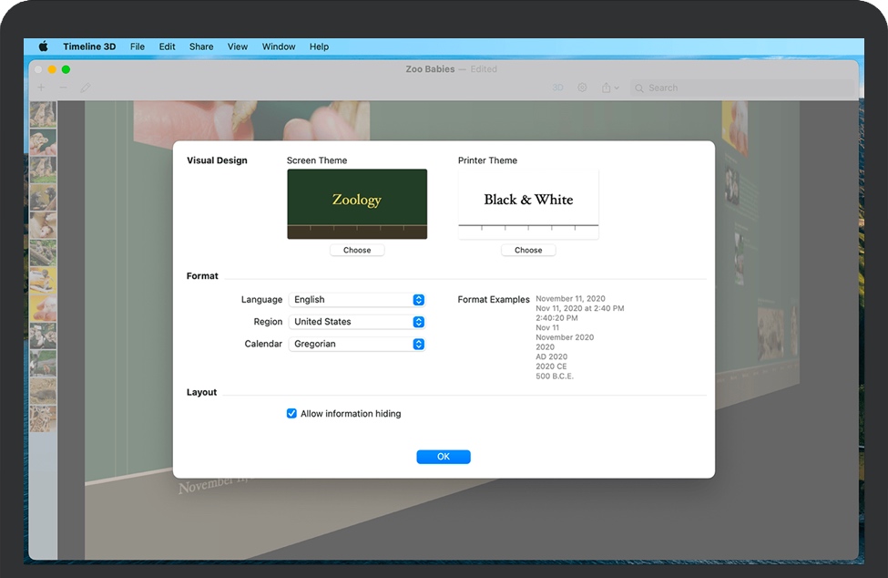 Timeline 3D for Mac 苹果电脑上的时间轴记事本软件 破解版下载