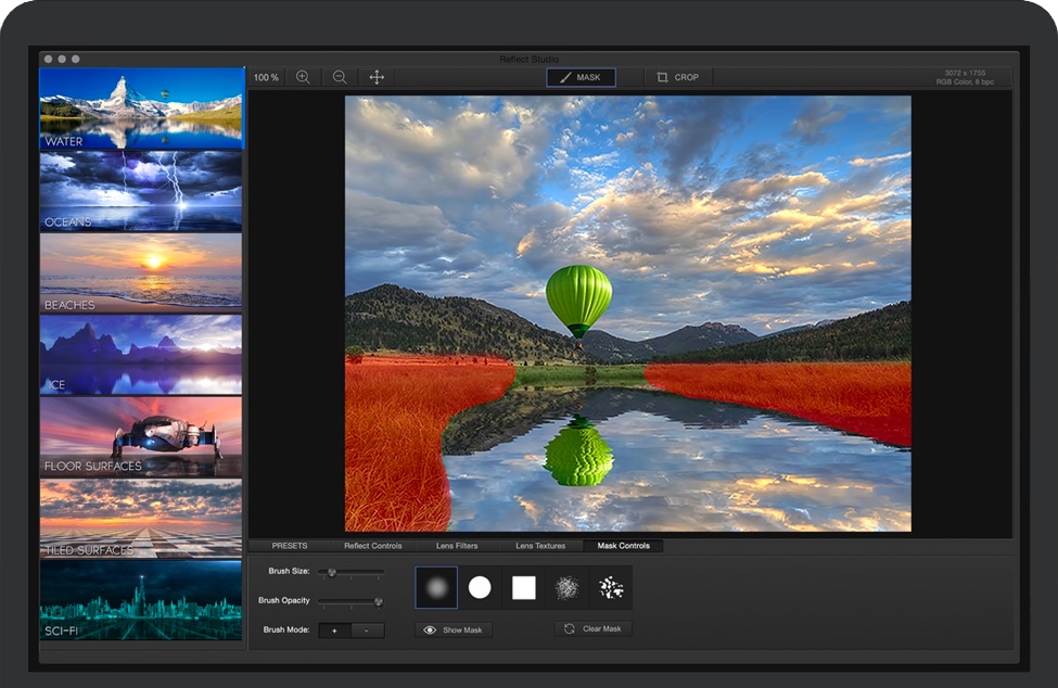 Reflect Studio for Mac 苹果反射反光水面倒影效果 破解版下载