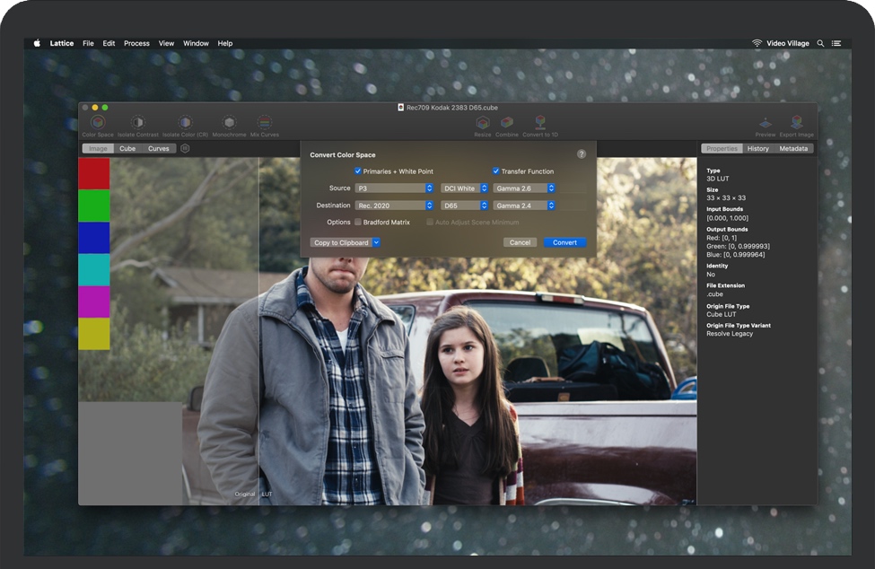 Lattice for Mac 苹果电脑LUT编辑和查看程序 破解版下载